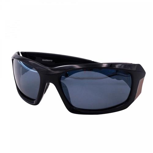 Oculos de Sol Shimano Speedmaster - Armacao Preta Float - Lente Cinza Polarizada